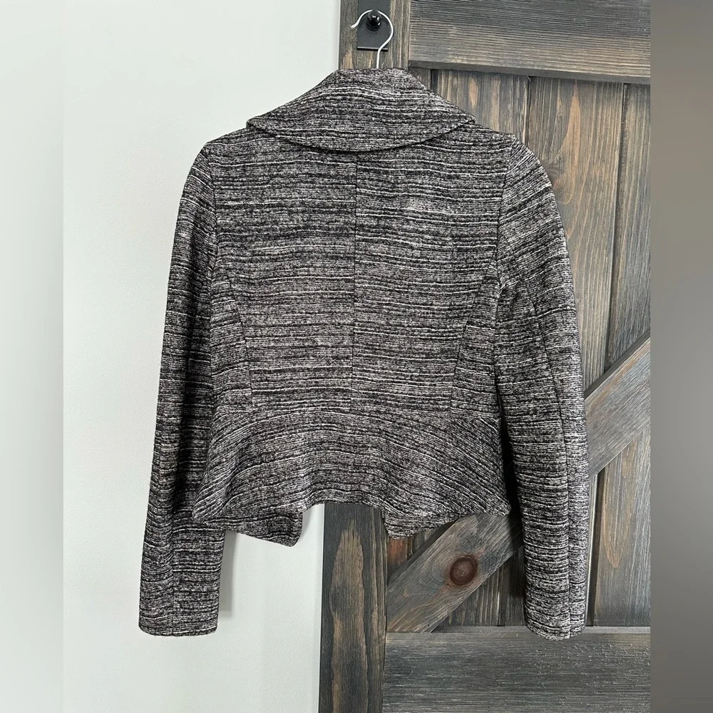 Banana Republic Blazer Jacket Long Sleeve Collared heather Gray Size‎ 6